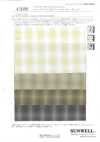 45080 Maruude Baumwoll-Breittuch, 50 Fäden, Ombre-Karo