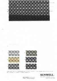41696 Klassisches Karomuster, Transparente Spitze[Textilgewebe] SUNWELL Sub-Foto