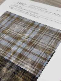 14417 21 Einfädiger Baumwolltwill, Shakey Tartan Check[Textilgewebe] SUNWELL Sub-Foto