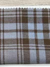 14417 21 Einfädiger Baumwolltwill, Shakey Tartan Check[Textilgewebe] SUNWELL Sub-Foto