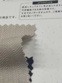CHL-6349 Leinen Ungleichmäßiger Faden Henley Reborn Waschmaschine Verarbeitung[Textilgewebe] Kuwamura Textil Sub-Foto