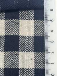 CHL-6349 Leinen Ungleichmäßiger Faden Henley Reborn Waschmaschine Verarbeitung[Textilgewebe] Kuwamura Textil Sub-Foto