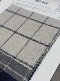 SBT-020 Bio-Fensterkaro, Fischgrätenmuster, Sortiert[Textilgewebe] Kuwamura Textil Sub-Foto