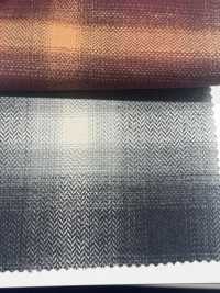 SBT-021 Henribone Ombre Check Mit Organischem Besatz[Textilgewebe] Kuwamura Textil Sub-Foto