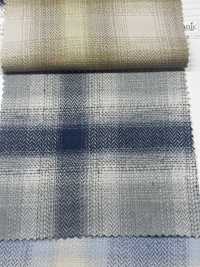 SBT-021 Henribone Ombre Check Mit Organischem Besatz[Textilgewebe] Kuwamura Textil Sub-Foto