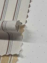 SBT-019 Bio Natur Wrinkle Washed Stripes[Textilgewebe] Kuwamura Textil Sub-Foto