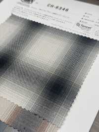 CH-6346 Baumwolle Tencel Modalfaser Ombre Check[Textilgewebe] Kuwamura Textil Sub-Foto