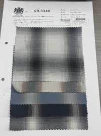 CH-6346 Baumwolle Tencel Modalfaser Ombre Check[Textilgewebe] Kuwamura Textil Sub-Foto
