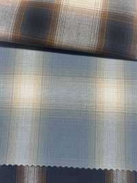 CH-6346 Baumwolle Tencel Modalfaser Ombre Check[Textilgewebe] Kuwamura Textil Sub-Foto