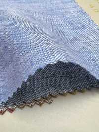 A-7037 Europäischer Leinen-Chambray[Textilgewebe] ARINOBE Sub-Foto