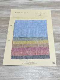 A-7037 Europäischer Leinen-Chambray[Textilgewebe] ARINOBE Sub-Foto