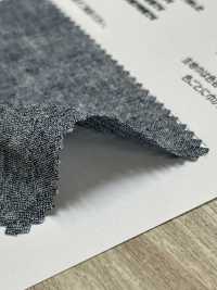 HK2001W Indischer Baumwoll-Hanf-Webstoff, Indigo-Chambray, One Wash[Textilgewebe] KOYAMA Sub-Foto