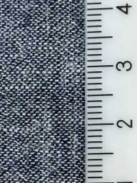 HK2001W Indischer Baumwoll-Hanf-Webstoff, Indigo-Chambray, One Wash[Textilgewebe] KOYAMA Sub-Foto