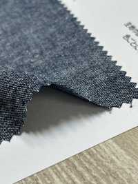 HK2002W Indische Baumwolle Hanf Canvas Indigo Chambray One Wash[Textilgewebe] KOYAMA Sub-Foto