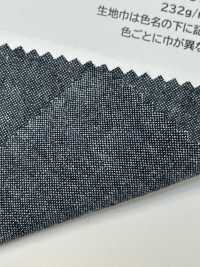 HK2002W Indische Baumwolle Hanf Canvas Indigo Chambray One Wash[Textilgewebe] KOYAMA Sub-Foto