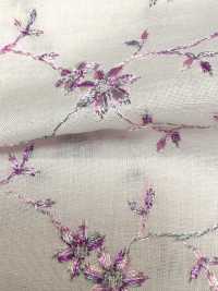 KCL502-D491 60 Rasen Multi Stickerei[Textilgewebe] Uni Textile(Komon Studio) Sub-Foto