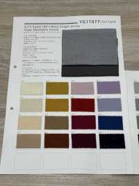 YG11077 2/72 Super 100 Wolljersey, Klar, Waschbar[Textilgewebe] YAGI Sub-Foto