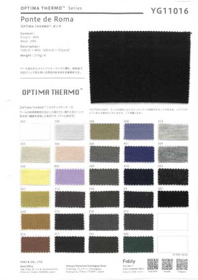 YG11016 OPTIMA THERMO Ponte