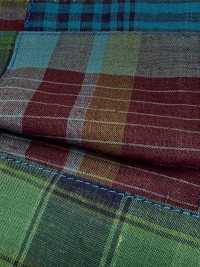 INDIA-2084 Baumwoll-Indigo-Patchwork[Textilgewebe] ARINOBE Sub-Foto