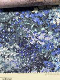 DP-7930-1 60 Rasen Digitaldruck Blumenfeld[Textilgewebe] HOKKOH Sub-Foto