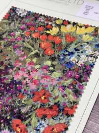 DP-7930-1 60 Rasen Digitaldruck Blumenfeld[Textilgewebe] HOKKOH Sub-Foto