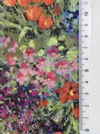 DP-7930-1 60 Rasen Digitaldruck Blumenfeld[Textilgewebe] HOKKOH Sub-Foto