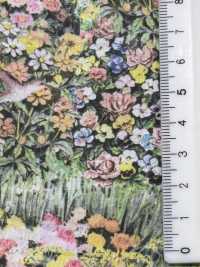 DP-3513-1 60 Rasen Digitaldruck Tier Blumengarten[Textilgewebe] HOKKOH Sub-Foto