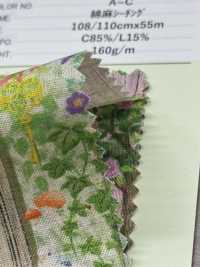 DP-4856-4 Secret Garden Leinen Loomstate Bettlaken[Textilgewebe] HOKKOH Sub-Foto