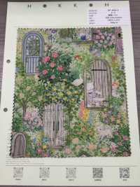DP-4856-4 Secret Garden Leinen Loomstate Bettlaken[Textilgewebe] HOKKOH Sub-Foto