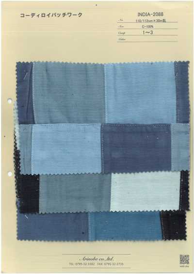 INDIA-2088 Cord-Patchwork