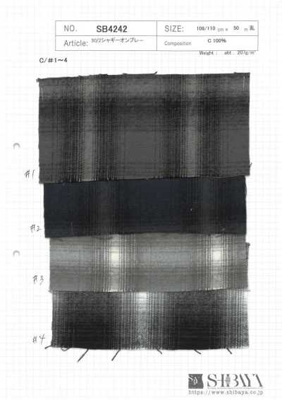 SB4242 30/2 Zottel-Ombré