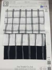 KYC912-D1 T/C Garngefärbter Tuck Dobby[Textilgewebe] Uni Textile(Komon Studio) Sub-Foto