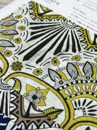 KCP609MWL-DK-20 60 % Baumwollbatist Miracle Wave Liberty Print[Textilgewebe] Uni Textile(Komon Studio) Unterfoto