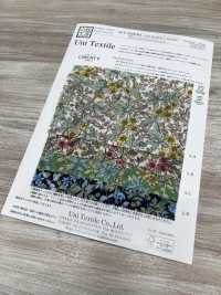 KCP609MWL-DK-16 60 % Baumwollbatist Miracle Wave Liberty Print[Textilgewebe] Uni Textile(Komon Studio) Unterfoto