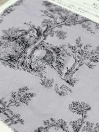 KCP616-D603 60 Lawn Monochrome Print[Textilgewebe] Uni Textile(Komon Studio) Unterfoto