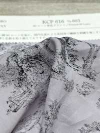 KCP616-D603 60 Lawn Monochrome Print[Textilgewebe] Uni Textile(Komon Studio) Unterfoto