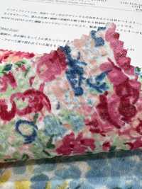 KCP807MWL-DK-22 Mary Jean Aus 80 % Baumwoll-Lawn Mit Miracle Wave Liberty-Print[Textilgewebe] Uni Textile(Komon Studio) Unterfoto