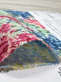 KCP807MWL-DK-22 Mary Jean Aus 80 % Baumwoll-Lawn Mit Miracle Wave Liberty-Print[Textilgewebe] Uni Textile(Komon Studio) Unterfoto