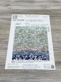 KCP807MWL-DK-23 80 % Baumwoll-Lawn Miracle Wave Liberty Print Ash Comb[Textilgewebe] Uni Textile(Komon Studio) Unterfoto