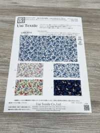 KCP807MWL-DK-9 Cotton 80 Lawn Miracle Wave Liberty Print Ruben's Rose[Textilgewebe] Uni Textile(Komon Studio) Unterfoto