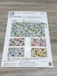 KCP807MWL-DK-11 80 % Baumwoll-Batist Miracle Wave Liberty Print Potpourri[Textilgewebe] Uni Textile(Komon Studio) Unterfoto