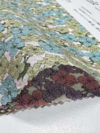 KCP807MWL-DK-12 Cotton 80 Lawn Miracle Wave Liberty Print Suzanne[Textilgewebe] Uni Textile(Komon Studio) Unterfoto