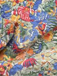 KCP807MWL-DK-8 Cotton 80 Lawn Miracle Wave Liberty Print Diane[Textilgewebe] Uni Textile(Komon Studio) Unterfoto