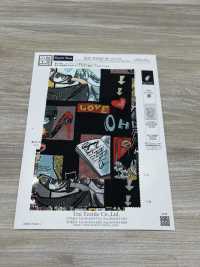 KDP2312SD-58-DD-774 Femininer Dechin-Tintenstrahldruck In Großer Breite[Textilgewebe] Uni Textile(Komon Studio) Unterfoto