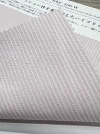 KKC466-W T/C Stripe Dobby[Textilgewebe] Uni Textile(Komon Studio) Unterfoto