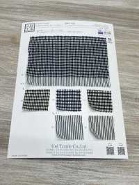 KKC908-DC-1 Baumwoll-Tencel-Garn Gefärbte Kräuselung[Textilgewebe] Uni Textile(Komon Studio) Unterfoto