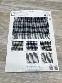 KKC908-DS-1 Baumwoll-Tencel-Garn Gefärbte Kräuselung[Textilgewebe] Uni Textile(Komon Studio) Unterfoto