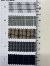 SB72600 Extralangstapelige Baumwolle 70/1 Schreibmaschinentuch Kariert[Textilgewebe] SHIBAYA Sub-Foto