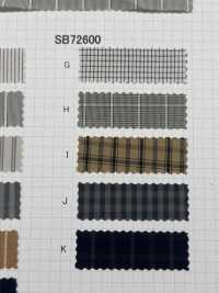 SB72600 Extralangstapelige Baumwolle 70/1 Schreibmaschinentuch Kariert[Textilgewebe] SHIBAYA Sub-Foto