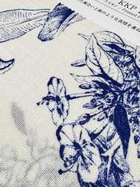 KKP1887-D99 Leinenartige Haifischhaut[Textilgewebe] Uni Textile(Komon Studio) Unterfoto